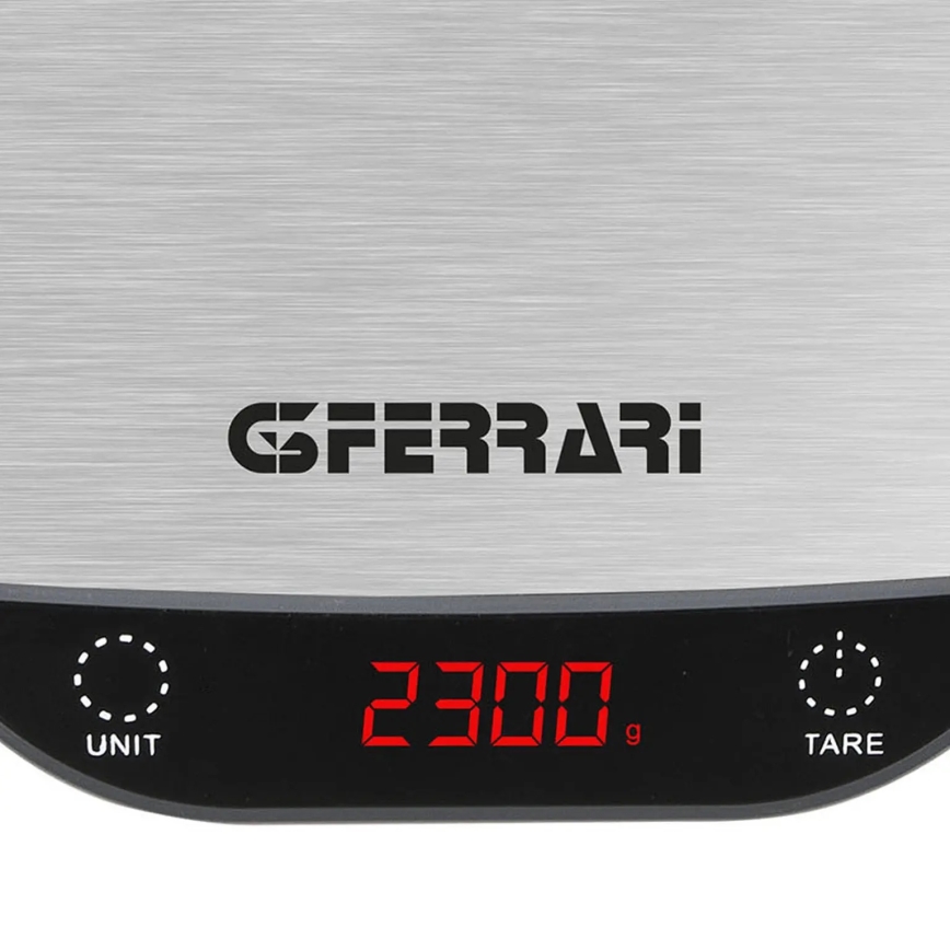 G3Ferrari G2009600 - кухонні ваги PATTY 2xAAA нержавіюча сталь