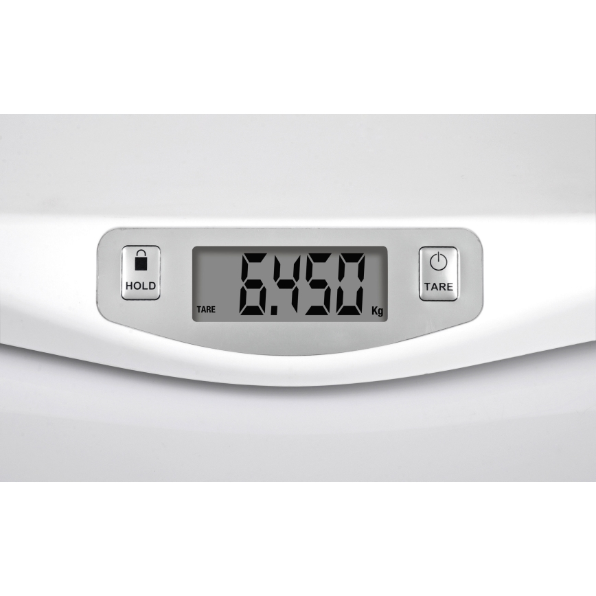 G3Ferrari G30021 - Детские цифровые весы 20 кг 1xCR2032 белые