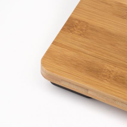 G3Ferrari G30042 - Цифрові особисті ваги 2xAAA, бамбукове покриття