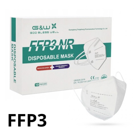 G&W™ GDGP3 Респиратор FFP3 NR CE 2163 1 шт.