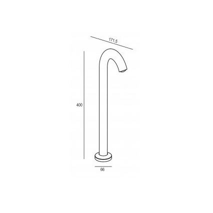Gardino LX1401-650 - Светодиодная уличная лампа ORCHIDEE LED/4W/230V IP65