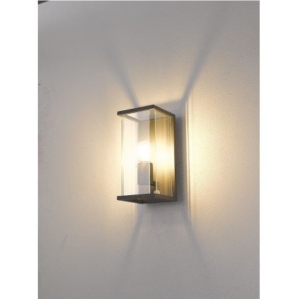 Gardino LX1465 - Зовнішній світильник з датчиком MELISSA 1xE27/15W/230V IP54