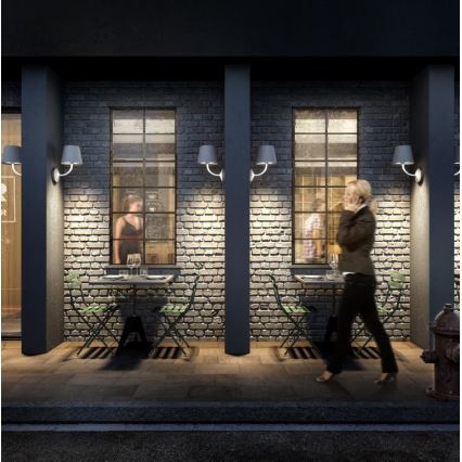 Gardino LX1791 - Светодиодная уличная настенная лампа VIOLA LED/7W/230V IP65