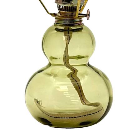 Гасова лампа ZUZANA 43 см лісовий зелений