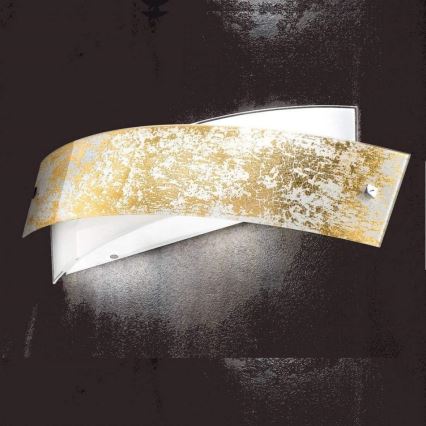 Gea Luce CAMILLA A M oro - Настенный светильник CAMILLA 4xE14/28W/230V 54 см золотистый