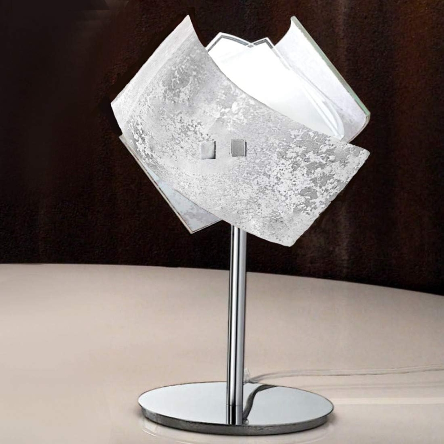 Gea Luce CAMILLA L P arg - Настільна лампа CAMILLA 1xE14/42W/230V срібний