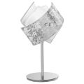 Gea Luce CAMILLA L P arg - Настільна лампа CAMILLA 1xE14/42W/230V срібний