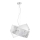 Gea Luce CAMILLA S G arg - Підвісна люстра CAMILLA 2xE27/70W/230V срібний