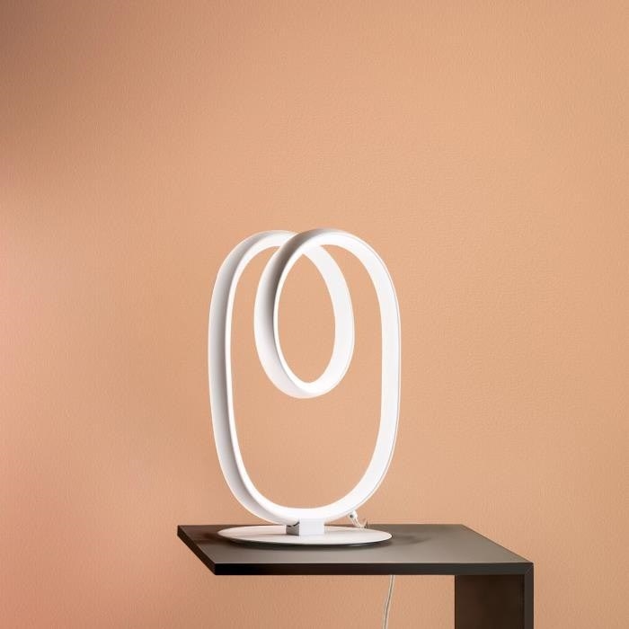 Gea Luce DIVA L TITANIO - Настільна LED лампа з регулюванням яскравості DIVA LED/17W/230V сірий
