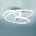Gea Luce DIVA P P BIANCO - Светодиодная припотолочная люстра с регулированием яркости DIVA LED/42W/230V белый
