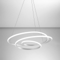 Gea Luce DIVA S G BIANCO - Светодиодная подвесная люстра с регулированием яркости DIVA LED/44W/230V белый
