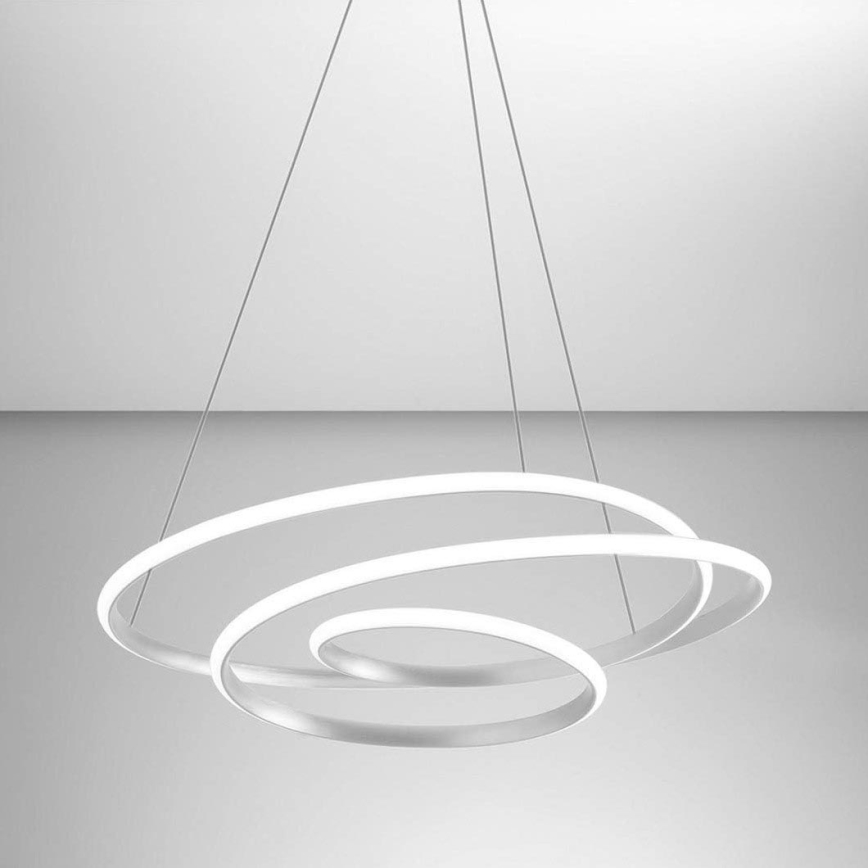 Gea Luce DIVA S G TITANIO - Светодиодная подвесная люстра с регулированием яркости DIVA LED/44W/230V серый