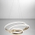 Gea Luce DIVA S P ORO - Светодиодная подвесная люстра с регулированием яркости DIVA LED/43W/230V золотистый