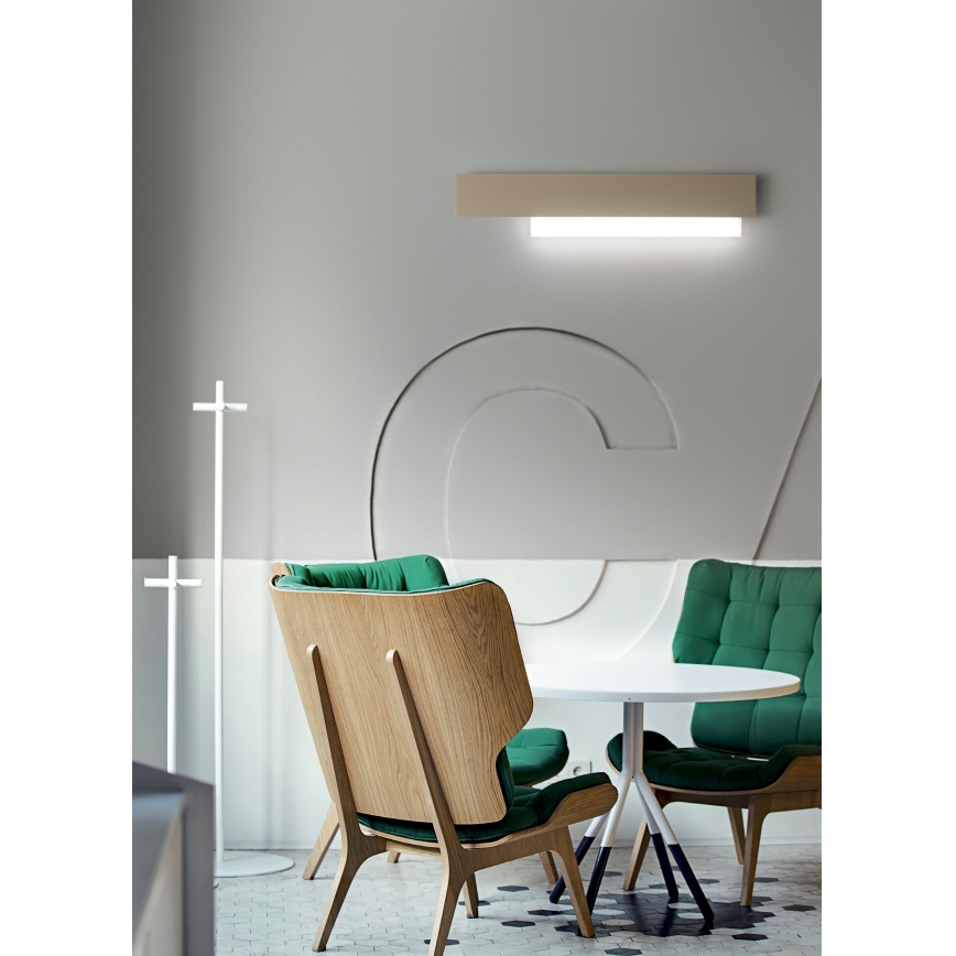 Gea Luce DOHA A G T - Світлодіодний настінний світильник DOHA LED/25W/230V 70 см бежевий