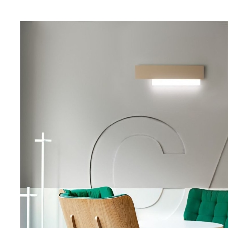 Gea Luce DOHA A P T - Светодиодный настенный светильник DOHA LED/15W/230V 40 см бежевый