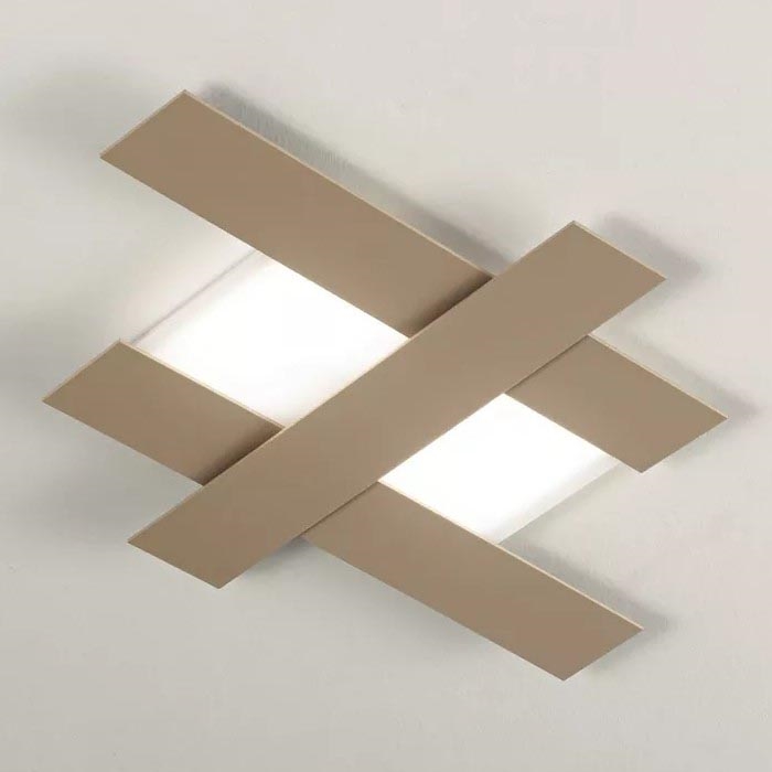 Gea Luce DOHA P P T - Стельовий LED світильник DOHA LED/30W/230V 65,5 см бежевий