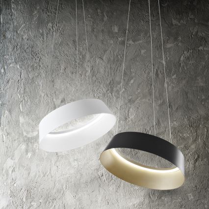 Gea Luce JULIETTE S B - Світлодіодна підвісна люстра з регулюванням яскравості JULIETTE LED/50W/230V білий