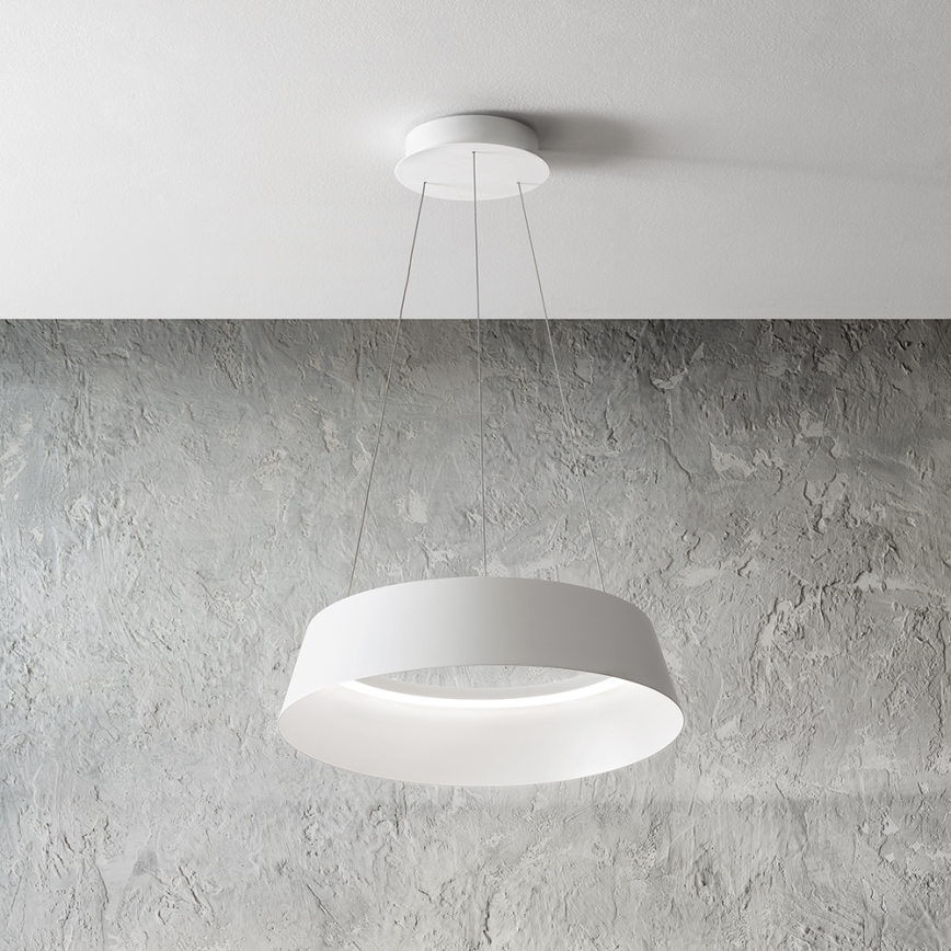 Gea Luce JULIETTE S B - Світлодіодна підвісна люстра з регулюванням яскравості JULIETTE LED/50W/230V білий