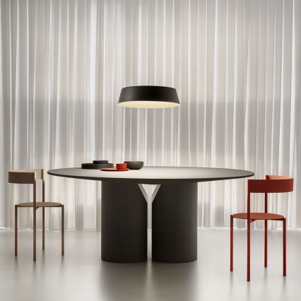 Gea Luce JULIETTE S N - Світлодіодна підвісна люстра з регулюванням яскравості JULIETTE LED/50W/230V чорний/золотий