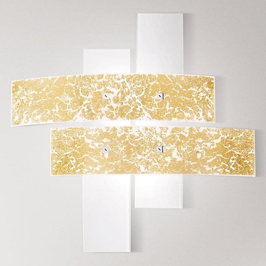 Gea Luce LARA P G oro - Потолочный светильник LARA 4xE27/52W/230V 91 см золотистый