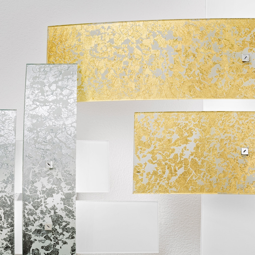 Gea Luce LARA P G oro - Стельовий світильник LARA 4xE27/52W/230V 91 см золотий