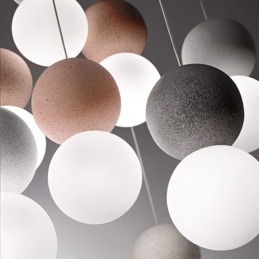 Gea Luce SFERA S10 G - Підвісна люстра SFERA 10xG9/28W/230V