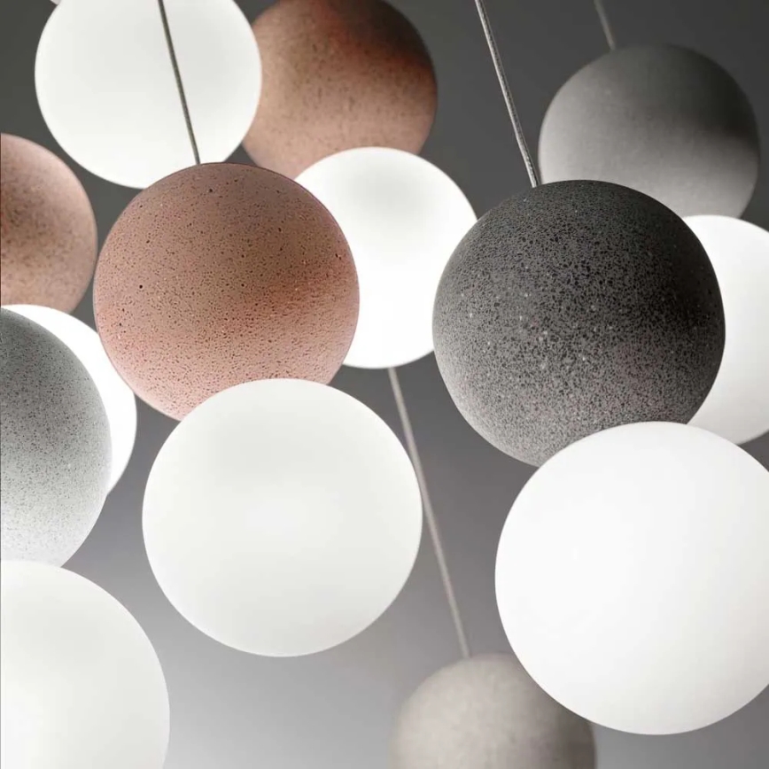 Gea Luce SFERA S6 G - Підвісна люстра SFERA 6xG9/28W/230V