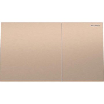 Geberit 115.622.QB.1 - Кнопка смыва Sigma70 25x14,6 см, шлифованное розовое золото