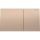 Geberit 115.622.QB.1 - Кнопка змиву Sigma70 25x14,6 см шліфоване рожеве золото
