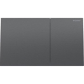 Geberit 115.622.QD.1 - Смывная клавиша Sigma70 25x14,6 см черный хром