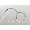 Geberit 115.770.21.5 - Кнопка змиву Sigma01 Round 24,6x16,4 см полірований хром