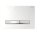 Geberit 115.788.21.2 - змивна кнопка Sigma50, 24,6x16,4 см, глянцевий хром/матовий хром