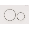 Geberit 115.882.11.1 - Кнопка змиву Sigma20 24,6x16,4 см біла
