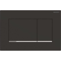 Geberit 115.883.14.1 - Кнопка змиву Sigma30 24,6x16,4 cm чорна/полірований хром