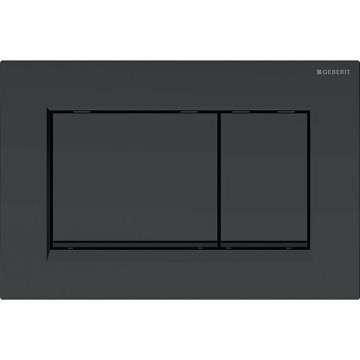 Geberit 115.883.16.1 - Кнопка змиву Sigma30 24,6x16,4 см матова чорна