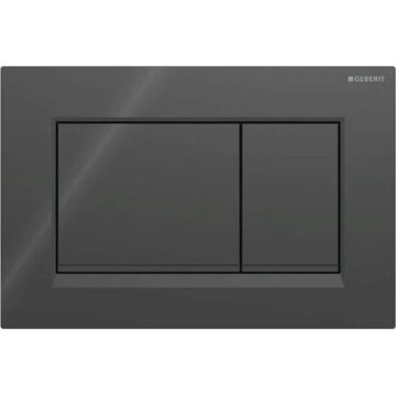 Geberit 115.883.DW.1 - Кнопка смыва Sigma30 24,6x16,4 см черная