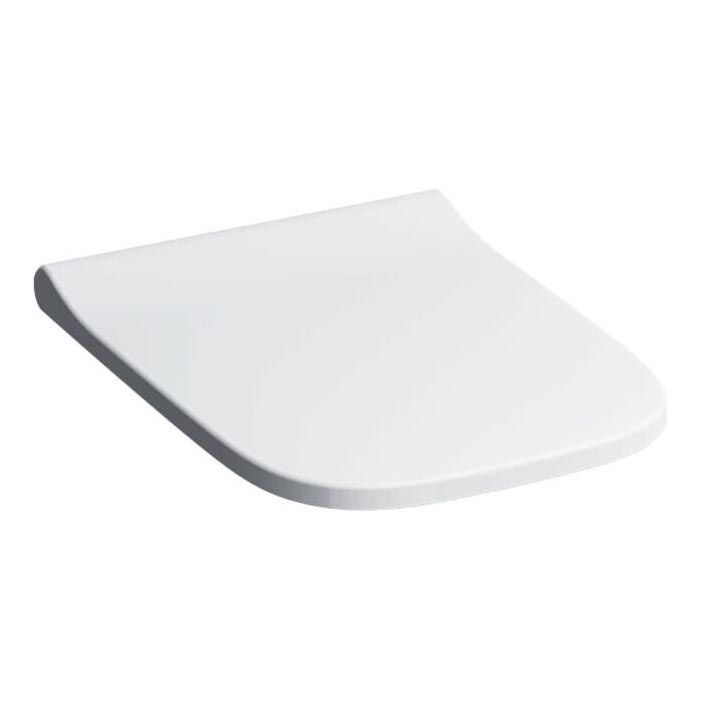 Geberit 500.687.01.1 - Сидіння для унітазу SoftClose Smyle Square, дуропласт/біле