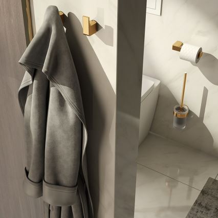 Gedy - Держатель для туалетной бумаги PIRENEI золотой