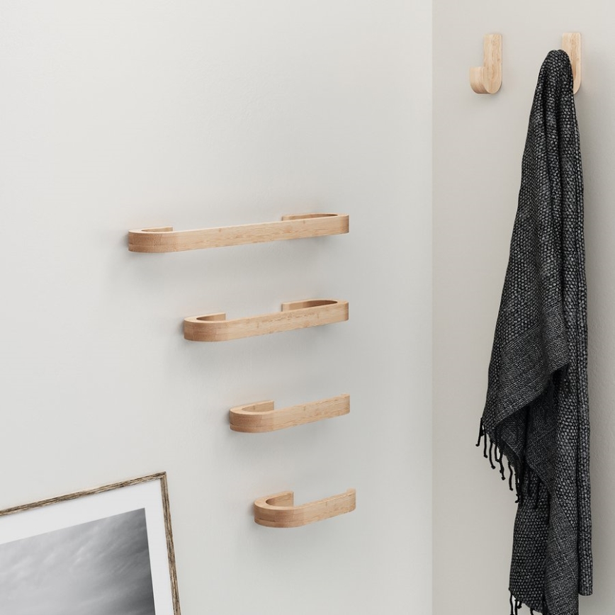 Gedy - НАБОР 2x Настенный крючок HIMALAYA бамбук