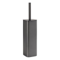Gedy - Підлогова туалетна щітка SCOPINO металік-сіра