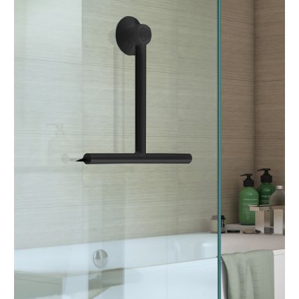 Gedy - Скребок для стекла GUMMY матовый черный