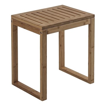 Gedy - Табурет для ванної кімнати HIMALAYA 39,5x44,3 см бамбук