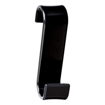 Gedy - Крючок на радиатор черный/термопластик