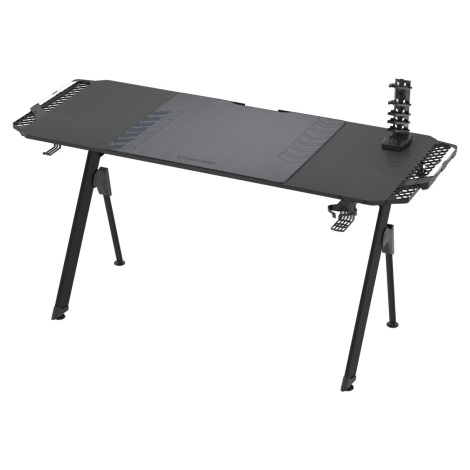 Геймерский стол FALCON со светодиодной RGB-подсветкой 156x60 см черный