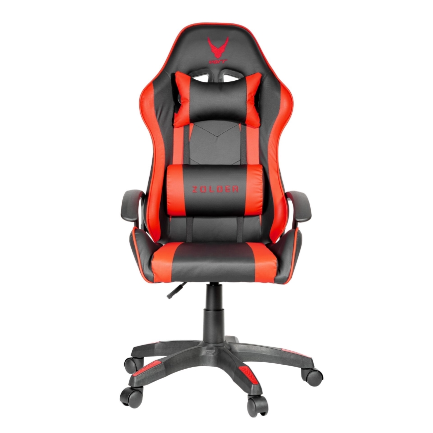 Геймерское кресло VARR Zolder черный/красный