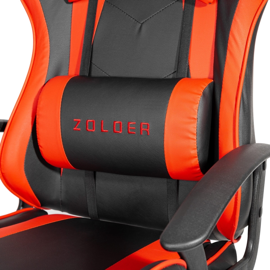 Геймерское кресло VARR Zolder черный/красный