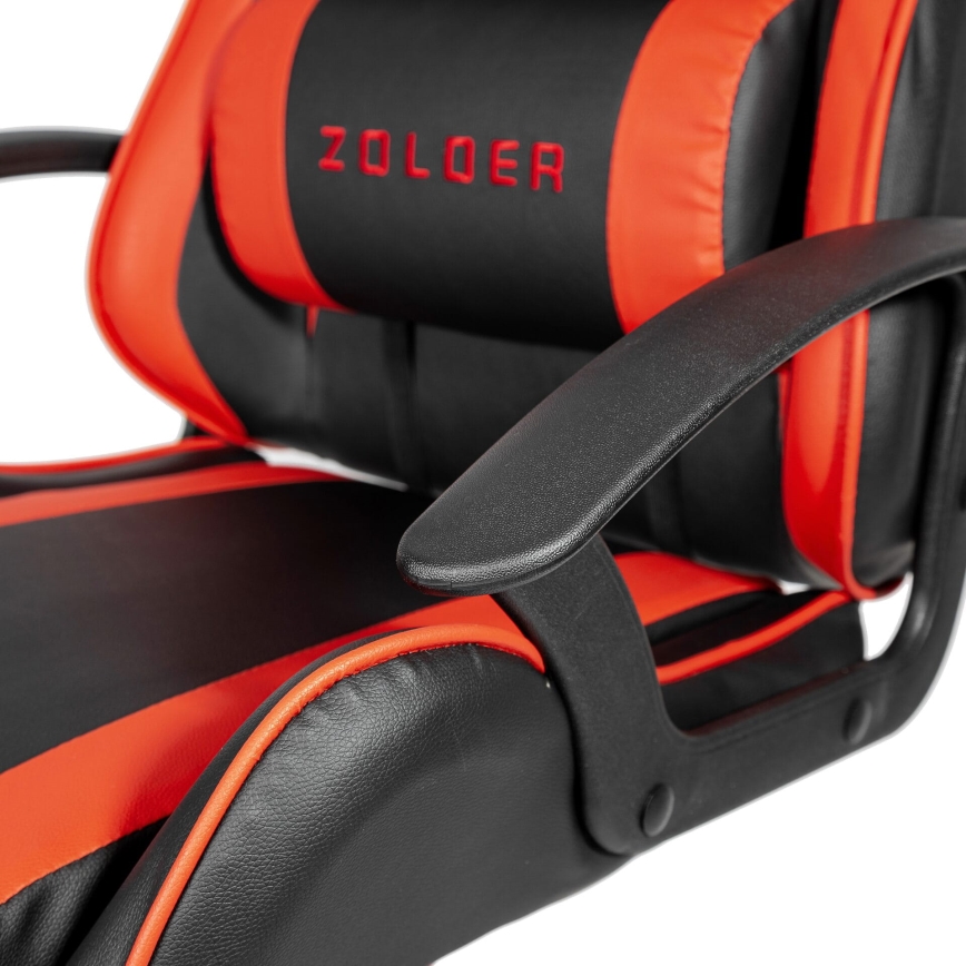 Геймерское кресло VARR Zolder черный/красный