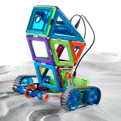 GeoSmart - Магнітний набір для будівництва Mars Explorer 51 шт.