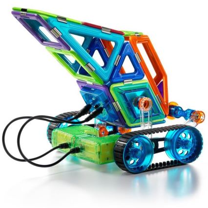 GeoSmart - Магнітний набір для будівництва Mars Explorer 51 шт.