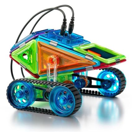 GeoSmart - Магнітний набір для будівництва Mars Explorer 51 шт.